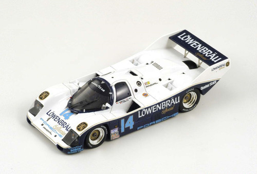 Al Unser Jr.  1987 Porsche 962  #14 "Lowenbrau"  1:43