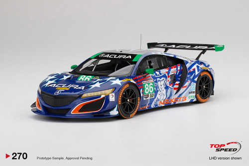 Acura NSX GT3 #86 1:18 Watkins Glen 2017