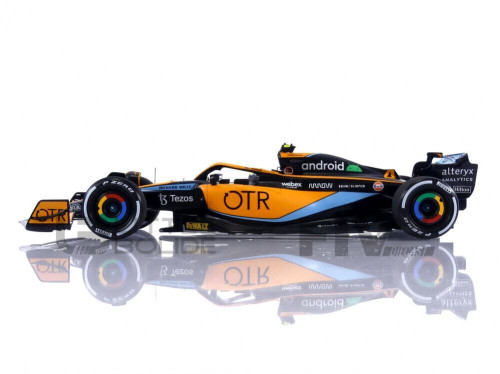 Lando Norris 2022 McLaren MCL36 1:18 By Spark w/Display Case