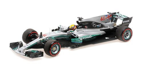 Lewis Hamilton Mercedes AMG 2017 F1 W08 World Champion 1:18